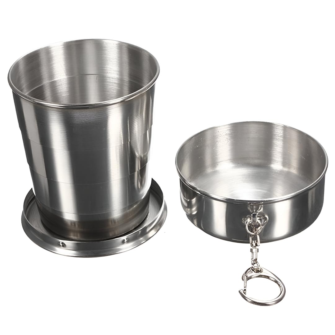 Foldable Stainless Steel Glass