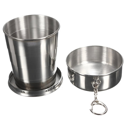 Foldable Stainless Steel Glass