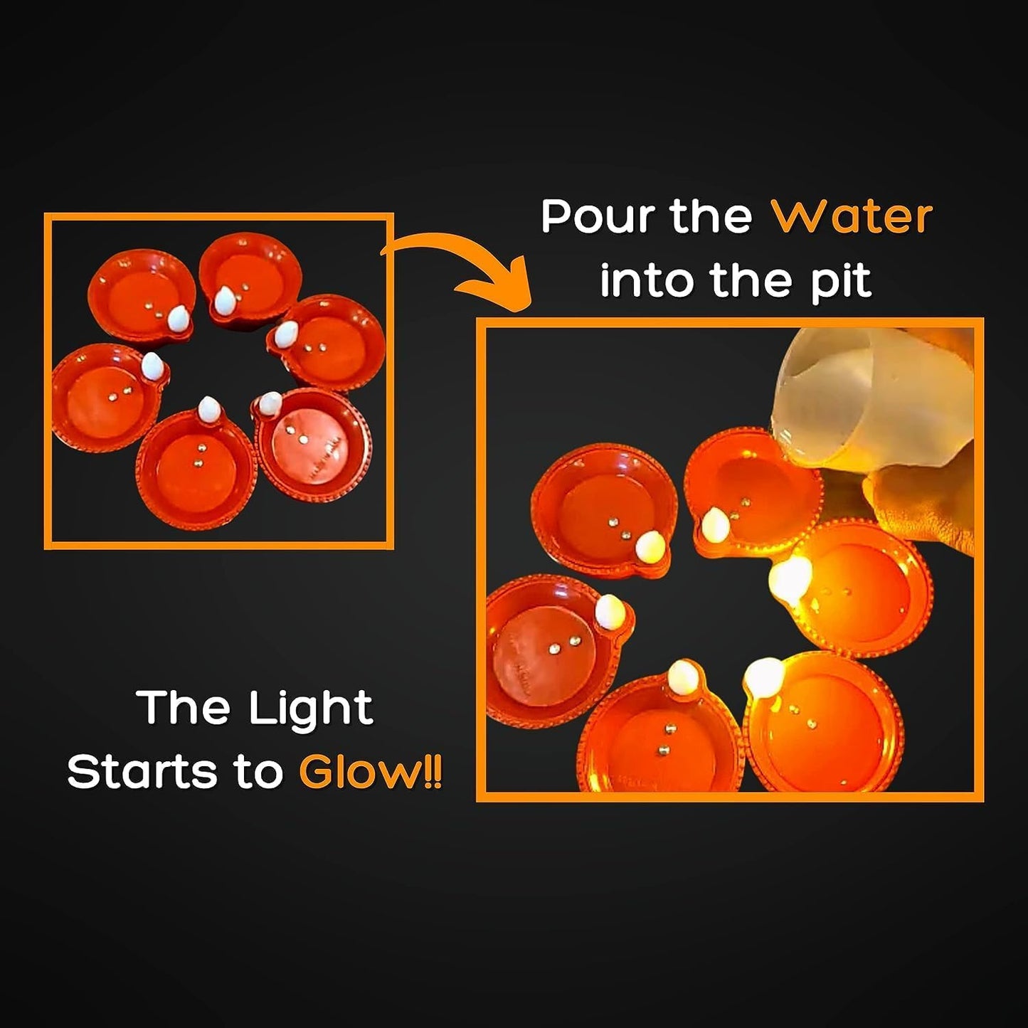 Water-Sensor LED Diyas™